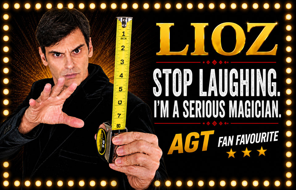 Comedy magician performing an adults-only show in Las Vegas