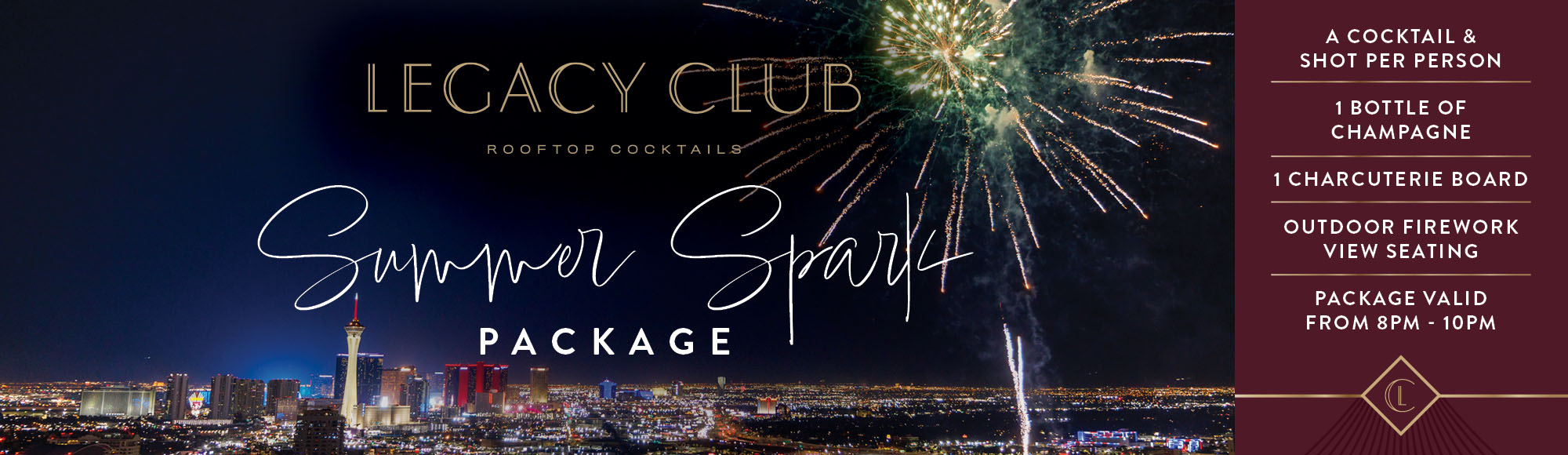 Legacy Club - Fireworks Friday attraction