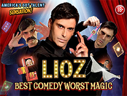 Lioz - Comedy Magic Parody live at Planet Hollywood!