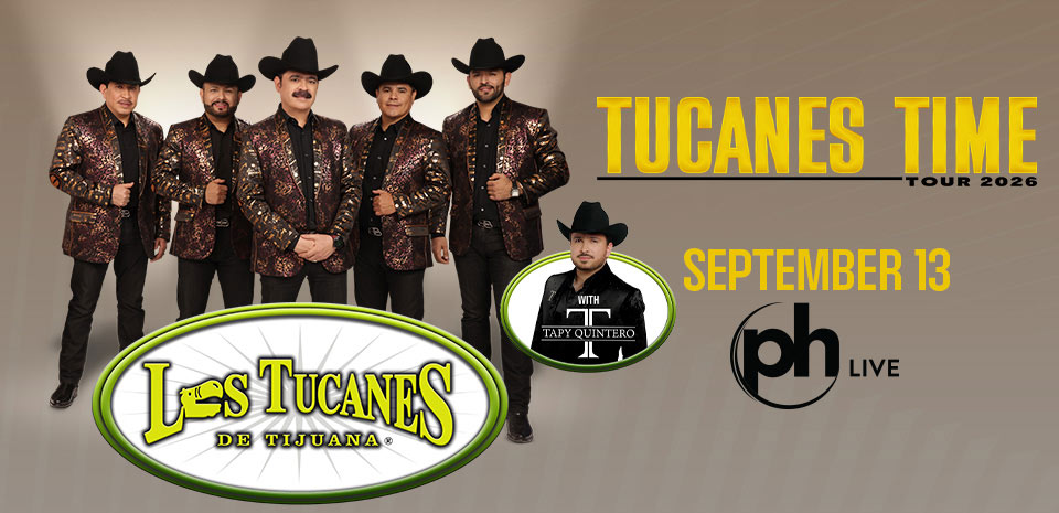 Los Tucanes de Tijuana norteno concert at PH Live Planet Hollywood Las Vegas