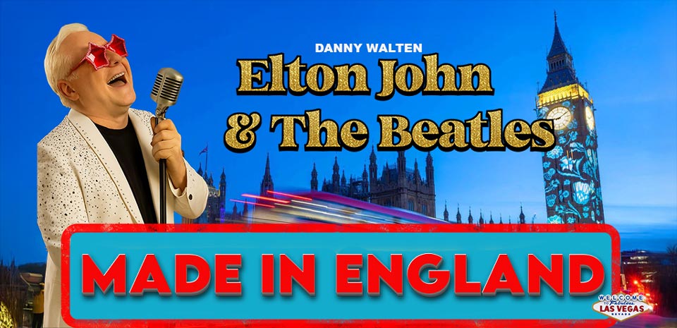 Elton John and Beatles Made in England tribute at LaMarre Theater Las Vegas