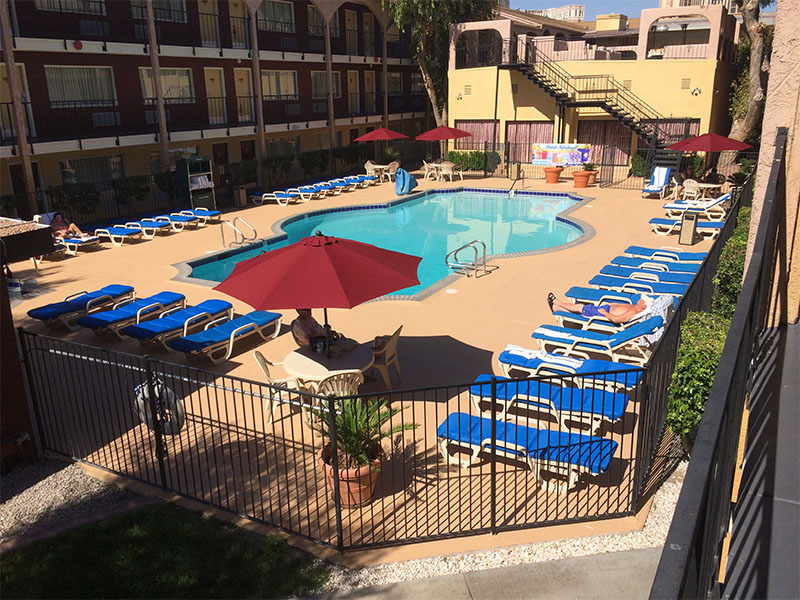 Mardi Gras Pool Deck