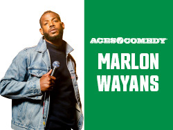 Marlon Wayans performs comedy live at MGM Grand Theater in Las Vegas