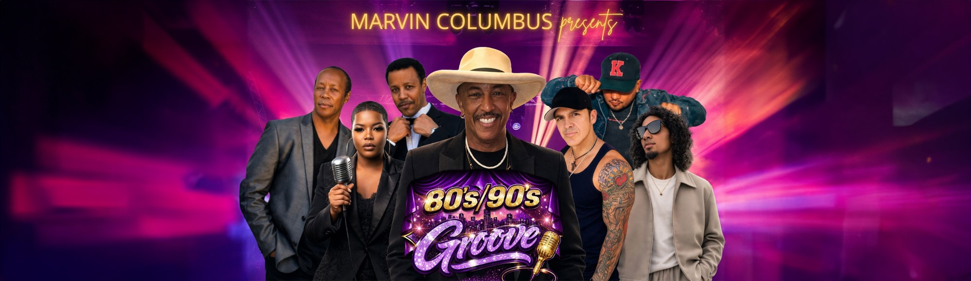 Marvin Columbus presents 80s and 90s Groove Show