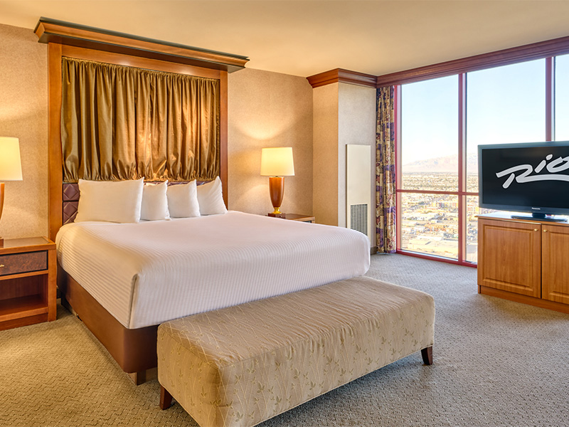 1 King Bed