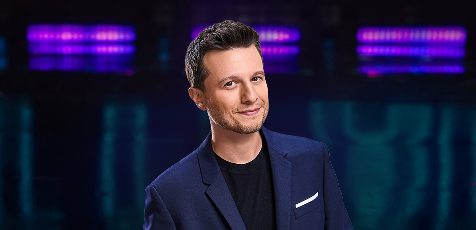 Magician Mat Franco performing at the Mat Franco Theater at The LINQ Las Vegas