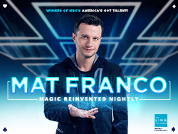 Mat Franco Magic Reinvented Nightly live in Las Vegas Linq Hotel