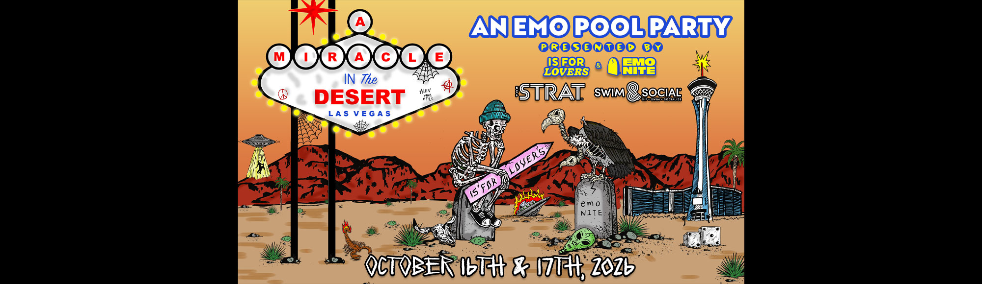Miracle in the Desert - An Emo Pool Party Show