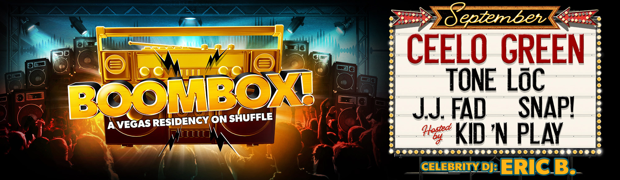 BOOMBOX! A Vegas Residency On Shuffle show