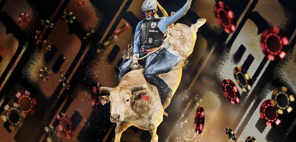 PBR Challenger Series Championship bull riding at South Point Arena in Las Vegas