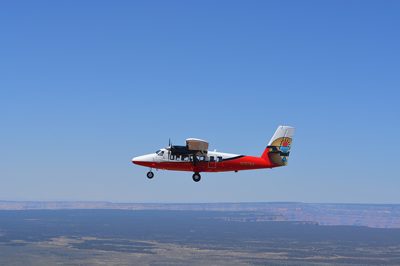 Grand Canyon Experience with Skywalk - Tour Airplane Flight View