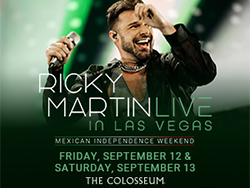 Ricky Martin Las Vegas tickets