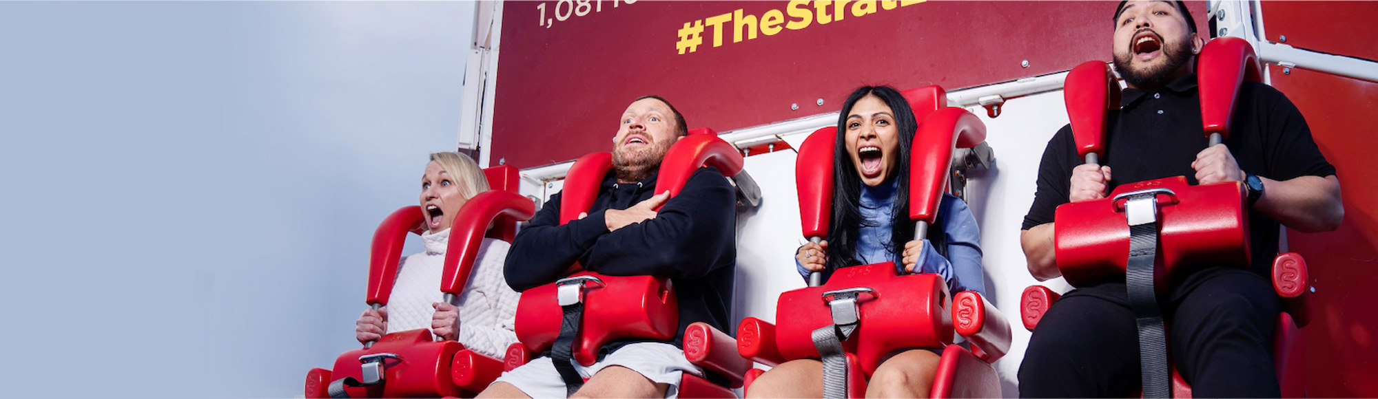 The STRAT Tower and Thrill Rides Attraction