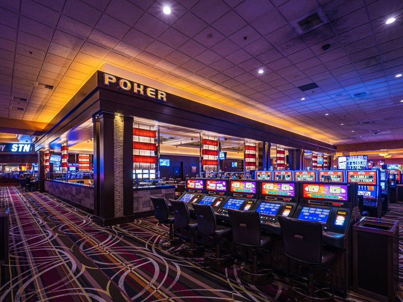 Santa Fe Station’s poker room offers dedicated tables in a comfortable gaming space just off the main casino floor.