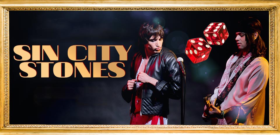 Sin City Stones Rolling Stones tribute band performing at X Rocks Theater Horseshoe Las Vegas