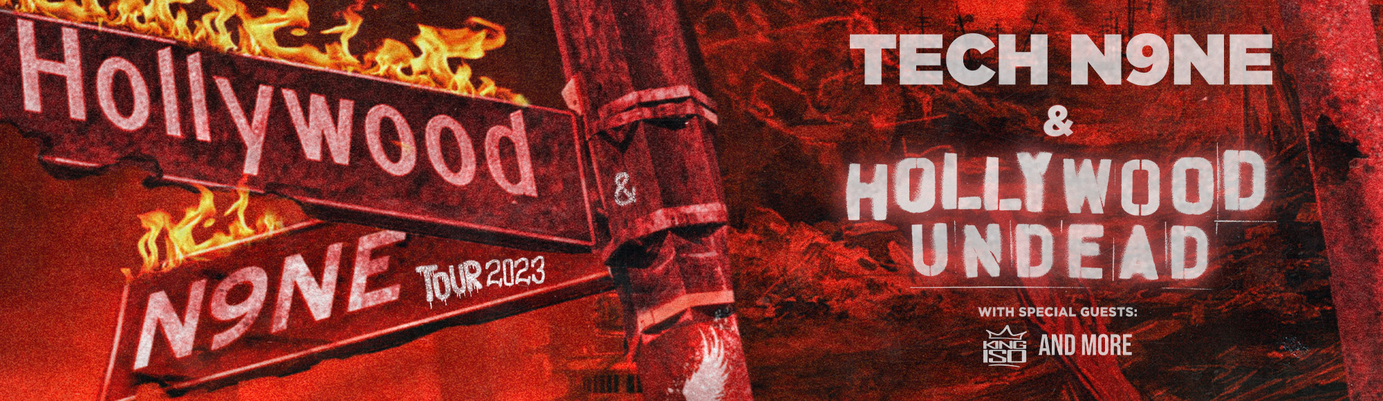 Tech N9ne & Hollywood Undead show