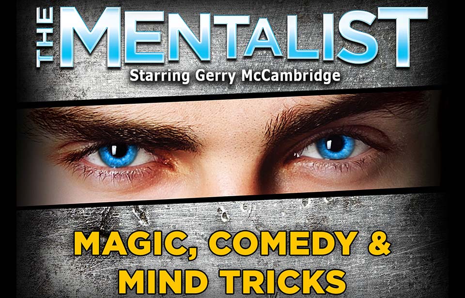 Gerry McCambridge performing The Mentalist at the V Theater, Planet Hollywood Las Vegas