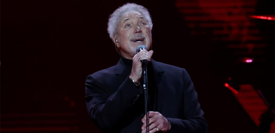 Tom Jones concert in Las Vegas