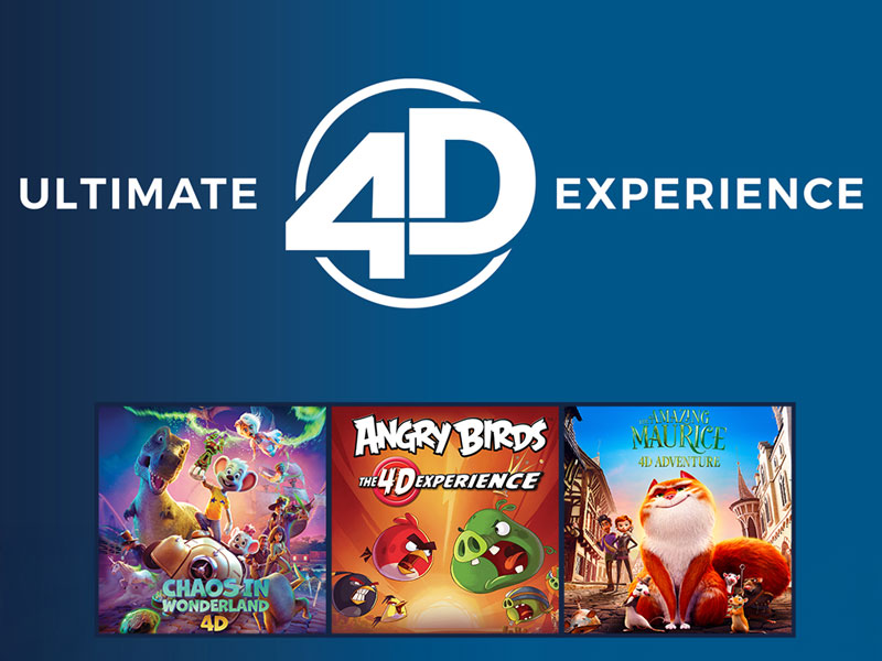 Ultimate 4D Experience - Ultimate 4D Experience - Current Movies