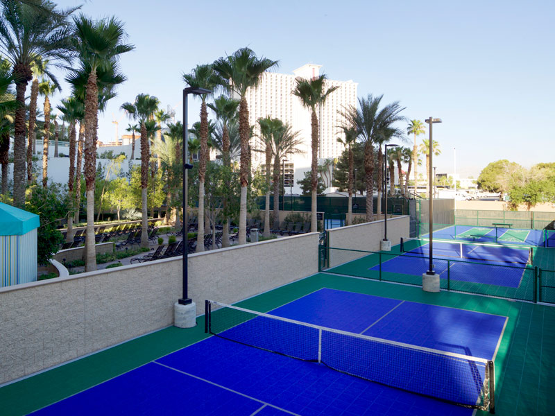 Pickleball Courts - Hilton Grand Vacations on the Las Vegas Strip