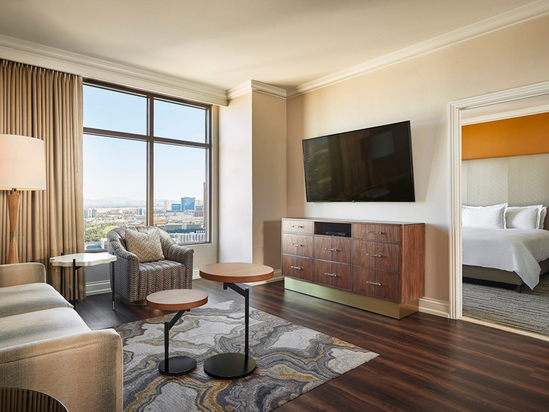 Room Suite - Living Room - Hilton Grand Vacations on the Las Vegas Strip