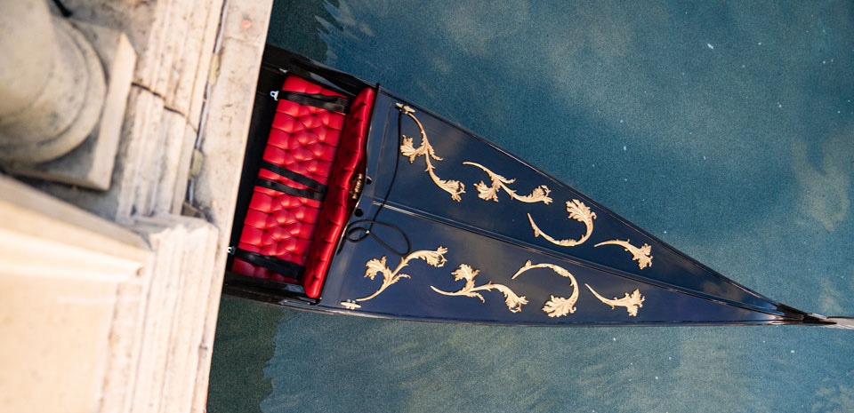 Gondola ride at the Venetian Grand Canal Las Vegas romantic attraction