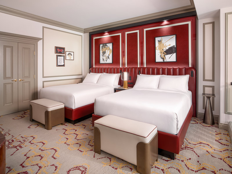 The Venetian Prestige Club Lounge Newly Remodeled Luxury Two Queen Suite