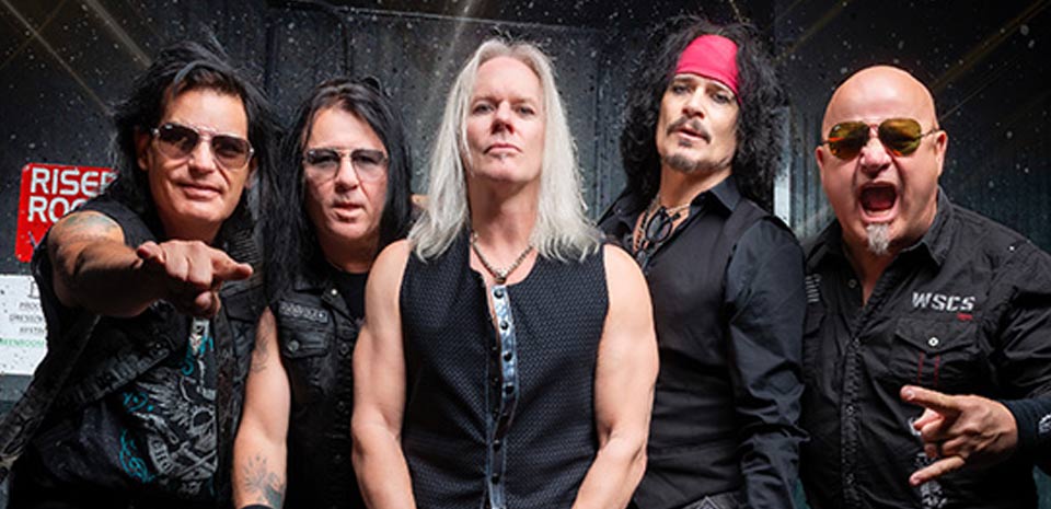 Warrant performing at The Showroom inside the Golden Nugget in downtown Las Vegas