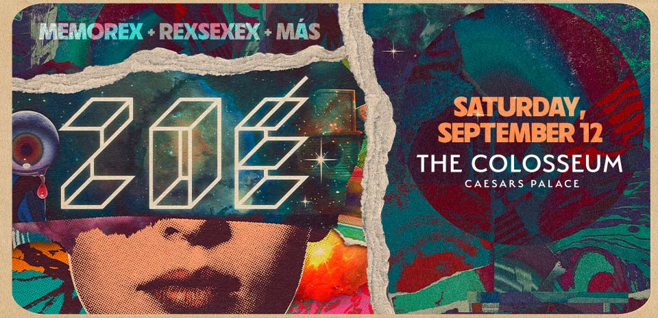 Zoe Mexican rock band concert at The Colosseum Caesars Palace Las Vegas