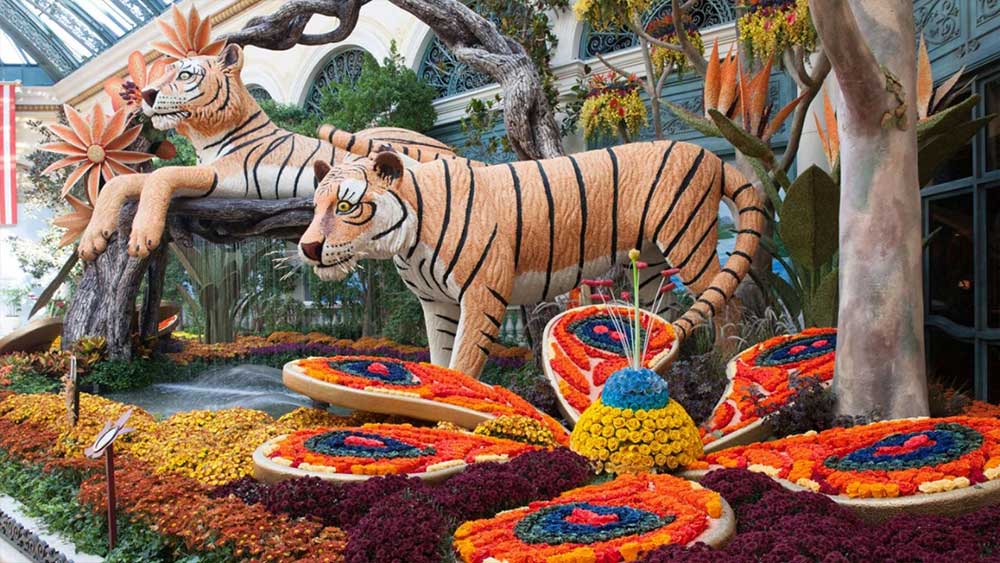 Bellagio Conservatory and Botanical Gardens - 