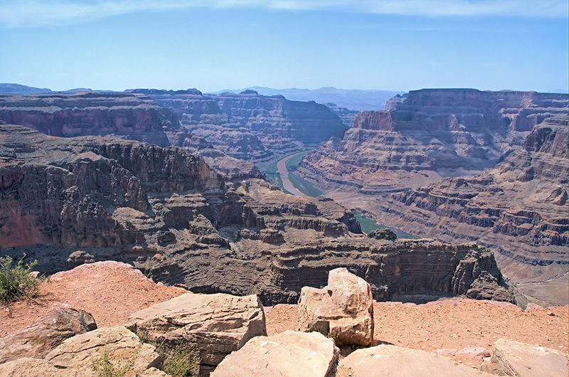 Highlights Over Grand Canyon Tour - Grand Canyon West Rim Edge View