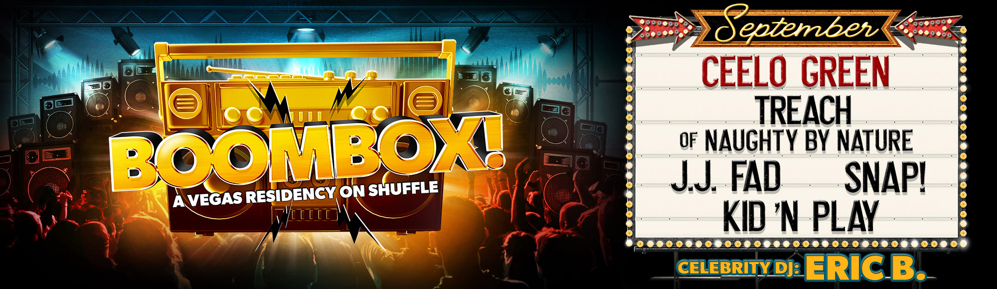 BOOMBOX! A Vegas Residency On Shuffle show