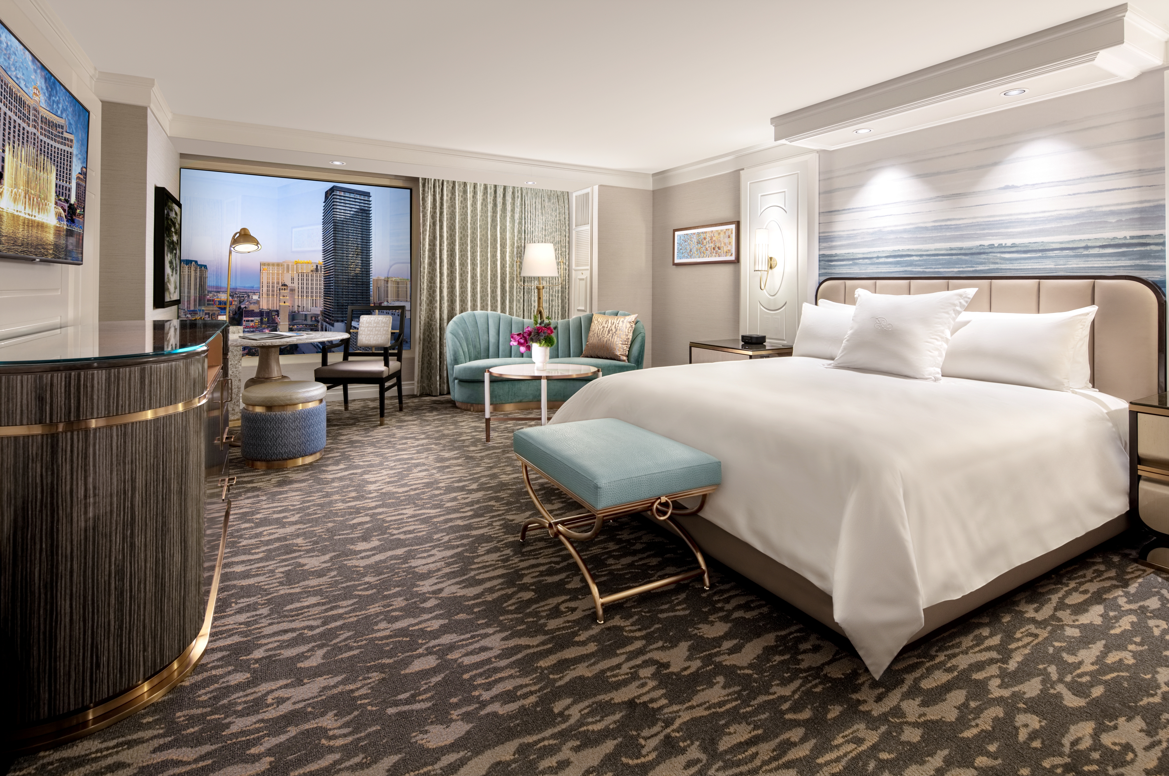 Strip View Spa King