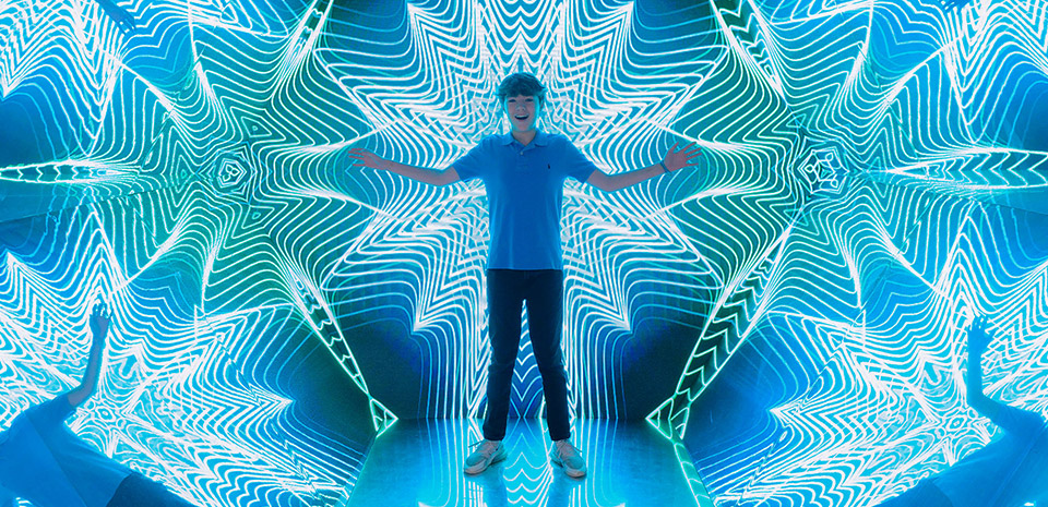 Museum of Illusions perspective and optical illusion rooms Las Vegas