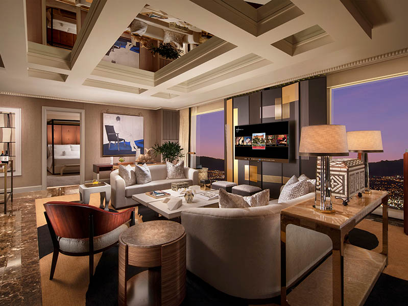 Wynn Tower Suite Salon - Check in at Wynn Tower Suites