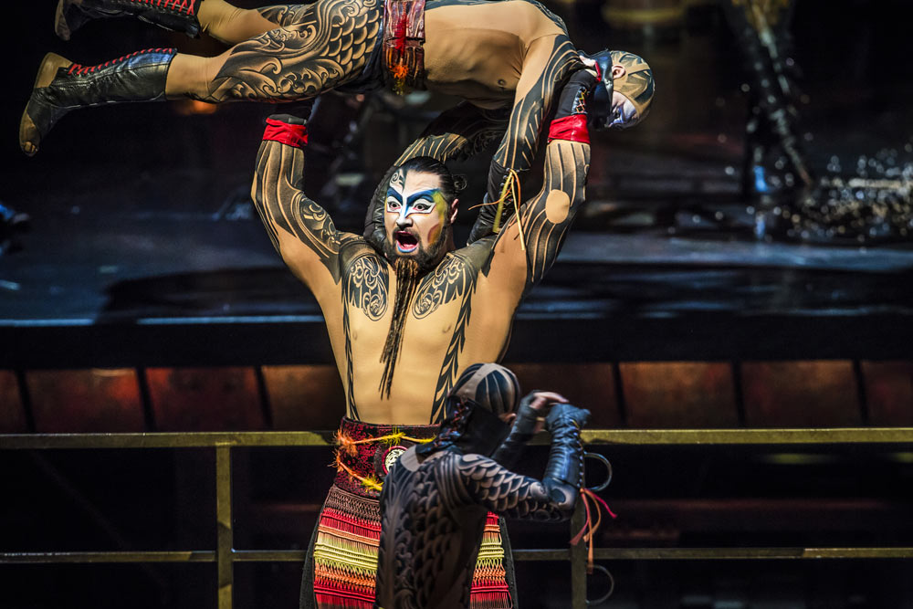 KÀ by Cirque du Soleil - Fight Scene