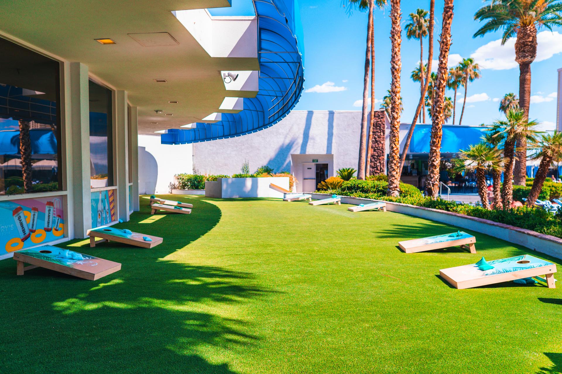 Blu Pool Cornhole