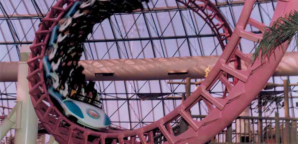 Canyon Blaster at Circus Circus attraction