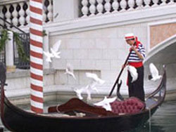 Gondola at the Venetian
