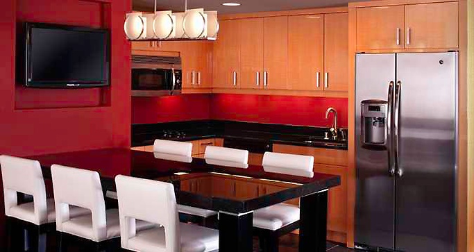 One Bedroom Kitchen