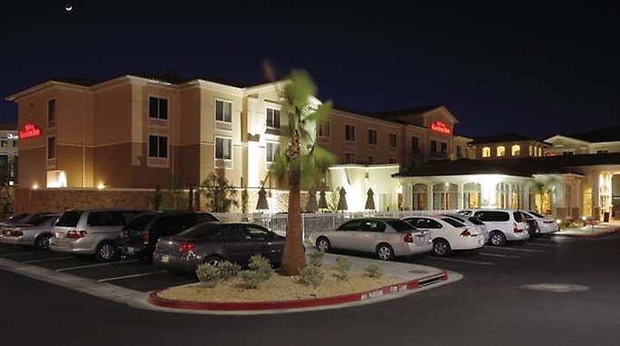 Exterior at night