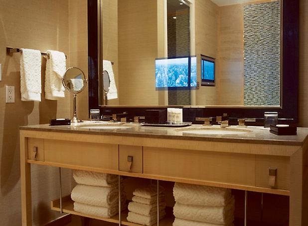 Bathroom in one-bedroom Skyloft