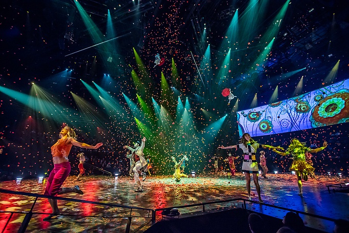 The Beatles LOVE by Cirque du Soleil - Sgt. Pepper Dance Number