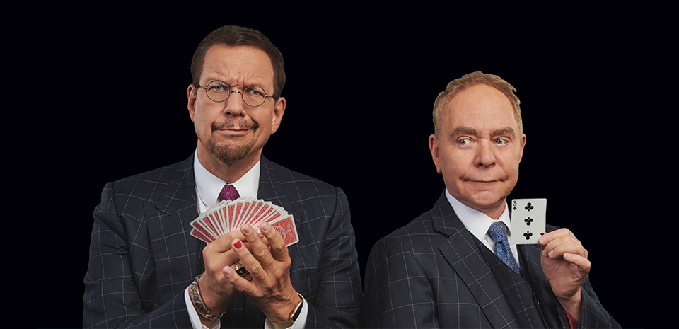 Penn & Teller at the Penn & Teller Theater Rio Hotel Las Vegas