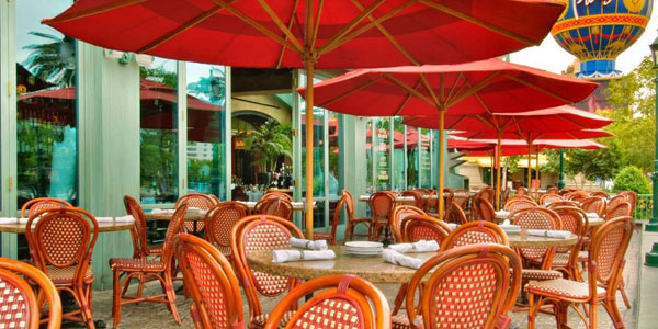 Best French Restaurants In Las Vegas Guide To Of Course There S A French Restaurant At Paris An Eiffel Tower Out Front After All Mon Ami Gabi Is Clic Bistro