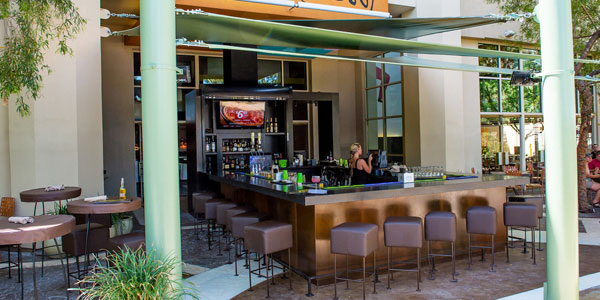 Top 10 Poolside Restaurants In Las Vegas Guide To Border Grill Mandalay Bay Beach Is One Of The Most Impressive Pool Areas In Town And S Outdoor Patio Overlooks Lazy River